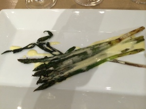 Asparagus with Zabaglione