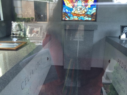 Celia Cruz' mausoleum 